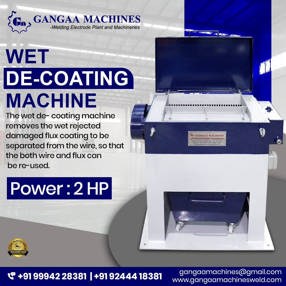 De-Coating Machine Manufacturer in India | Gangaa Machines Tamil Nadu