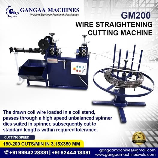 Wire Straightening & Cutting Machine Manufacturer in Tamil Nadu – Gangaa Machines