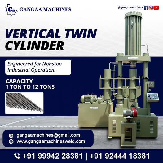 Extrusion Twin Cylinder Machine for Welding Rod Making Plant