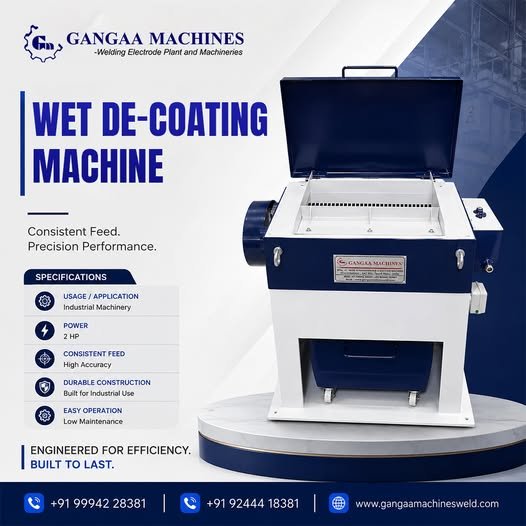 De-Coating Machine Manufacturer in India | Gangaa Machines Tamil Nadu
